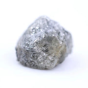 uncut raw diamond ring with rare natural rough diamonds and gemstones grey rough diamond 