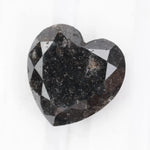 heart cut , grey black natural loose diamond, pictures of a raw diamond and pure diamonds collection