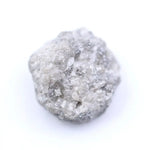 uncut raw diamond ring with rare natural rough diamonds and gemstones grey rough diamond 