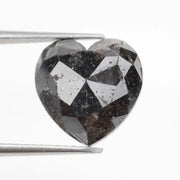 heart cut , grey black natural loose diamond, pictures of a raw diamond and pure diamonds collection