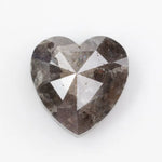 heart cut, brown natural loose diamond, natural diamond with romantic symmetrical brilliance
