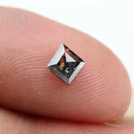 0.24 carat natural kite shape diamond loose stone with brilliant sparkle, ideal for custom jewelry design