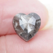 octagon cut , natural brown diamond, real natural diamond ring with brilliant sparkle
