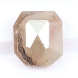1.68 Ct emerald cut natural diamond light fancy color loose stone for avant-garde jewelry designs