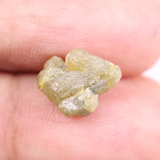 3.01 Ct Natural Yellow Rough Diamond Uncut Raw Yellow Loose Diamond for Jewelry Making