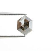 Luxury 1.04 Ct Hexagon Cut Natural Diamond, sparkling loose gemstone with brilliant clarity, ideal for custom fine jewelry design