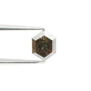 Luxury 1.04 Ct Hexagon Cut Natural Diamond, sparkling loose gemstone with brilliant clarity, ideal for custom fine jewelry design
