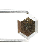 raw natural diamond and natural hexagon cut diamond collection