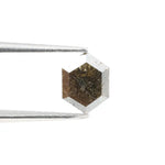 Luxury 1.04 Ct Hexagon Cut Natural Diamond, sparkling loose gemstone with brilliant clarity, ideal for custom fine jewelry design