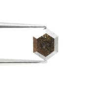 Luxury 1.04 Ct Hexagon Cut Natural Diamond, sparkling loose gemstone with brilliant clarity, ideal for custom fine jewelry design