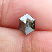 Luxury 1.04 Ct Hexagon Cut Natural Diamond, sparkling loose gemstone with brilliant clarity, ideal for custom fine jewelry design