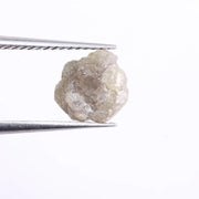 1.37 Ct Grey Rough Raw Uncut Loose Rare Diamond Use For Custom Jewerly 