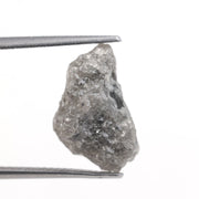 grey color raw rough diamond engagement rings