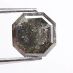 Authentic natural diamond crystal photographed to show natural inclusions and growth patterns. This image educates buyers on how to tell natural diamonds from lab grown diamonds