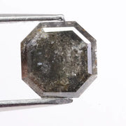 Authentic natural diamond crystal photographed to show natural inclusions and growth patterns. This image educates buyers on how to tell natural diamonds from lab grown diamonds