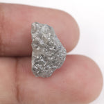 grey color raw rough diamond engagement rings