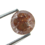 brown colour round cut brown diamond jewelry