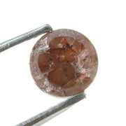 brown colour round cut brown diamond jewelry