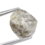 grey color 6.30 ct rough diamond price chart and polish diamonds