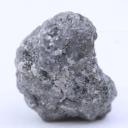Natural gray rough diamond loose uncut crystal with raw texture