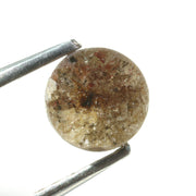 brown colour round diamond 0.53 carat round diamond band ring