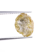 3.12 Ct Natural Yellow Rough Diamond Raw Uncut Loose Earth Mined Rustic Diamond for Jewelry