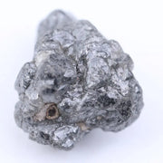 Elegant gray diamond loose gemstone with modern neutral color appearance