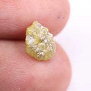 2.46 Ct Natural Yellow Rough Diamond Raw Uncut Loose Earth Mined Rustic Diamond for Jewelry
