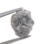 grey color rough diamond and grey diamond gemstone