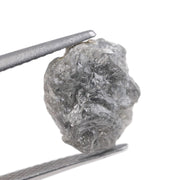 grey color rough diamond and grey diamond gemstone