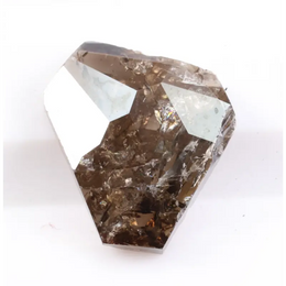 1.14 Ct luxury coffin cut natural brown diamond, earth mined loose stone with warm natural tone