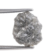 grey color rough diamond and grey diamond gemstone