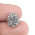 grey color rough diamond and grey diamond gemstone
