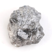 grey color excellent vs ideal cut rough diamond and large rose cut diamond