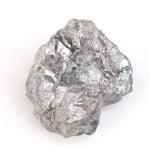 grey color excellent vs ideal cut rough diamond and large rose cut diamond