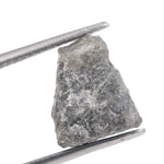 grey color rough old mine diamond and old mine cut diamond