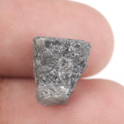 grey color rough old mine diamond and old mine cut diamond