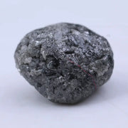 uncut raw diamond ring and raw gemstone collection black grey  rough diamond 