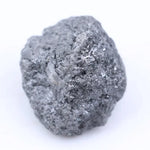 Uncut gray diamond rough, natural raw diamond stone for unique engagement ring design