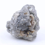 Uncut gray diamond rough, natural raw diamond stone for unique engagement ring design