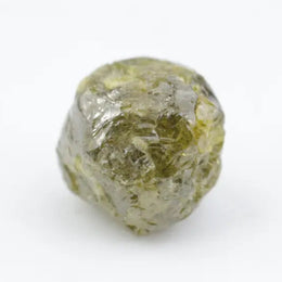 natural diamond raw yellow diamond in rock and rough diamond rocks