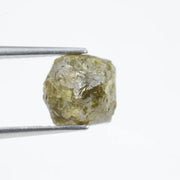 natural diamond raw yellow diamond in rock and rough diamond rocks