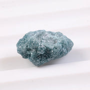 raw diamond identification and rough diamond crystal before cutting process blue rough diamond 