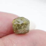 natural diamond raw yellow diamond in rock and rough diamond rocks