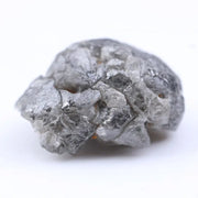 raw white diamond and uncut diamond rings collection grey rough diamond 
