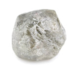 grey color diamond rough and hand cut diamonds