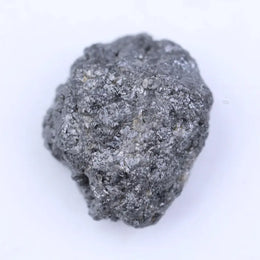 Untreated gray rough diamond natural raw grey diamond crystal for unique handmade jewelry design