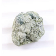 Green rough diamond displayed as a natural loose diamond with irregular diamond shape and raw crystal texture. This real natural diamond stone is uncut and untreated, making it ideal for custom diamond for ring designs, collectors, and buyers seeking authentic green rough diamond material.