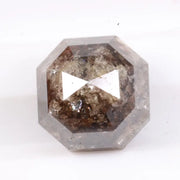 Natural diamond ring featuring uncut and polished elements, highlighting what colors diamonds come in naturally.