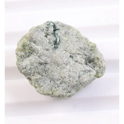 Green rough diamond displayed as a natural loose diamond with irregular diamond shape and raw crystal texture. This real natural diamond stone is uncut and untreated, making it ideal for custom diamond for ring designs, collectors, and buyers seeking authentic green rough diamond material.